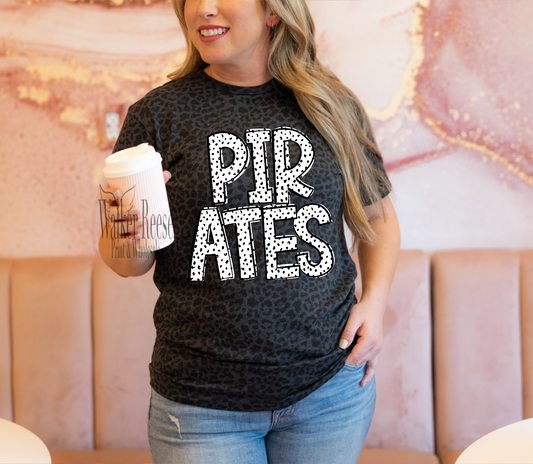 LEOPARD - Pirates Dottie Tee #2