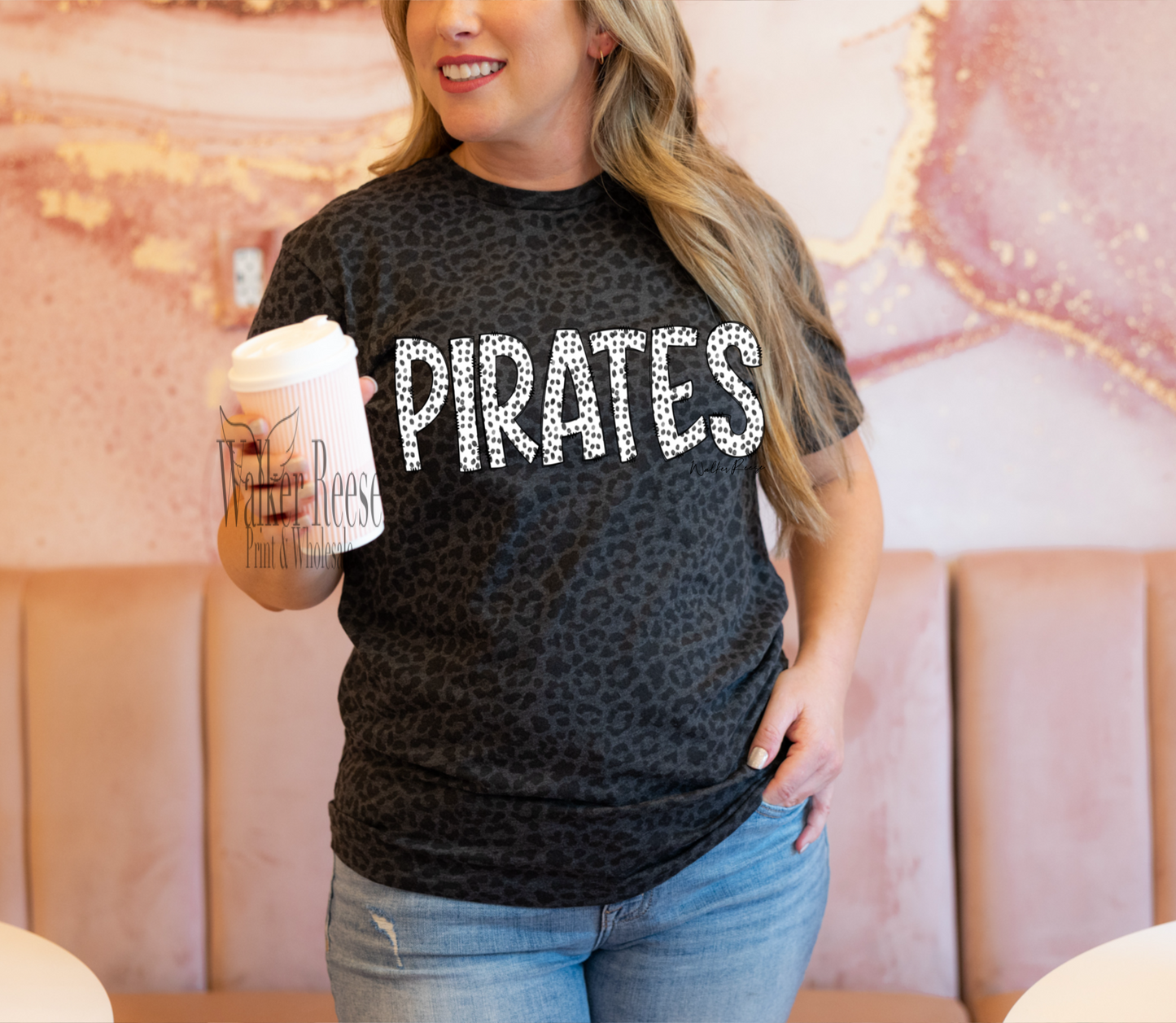 LEOPARD - Pirates Dottie Tee