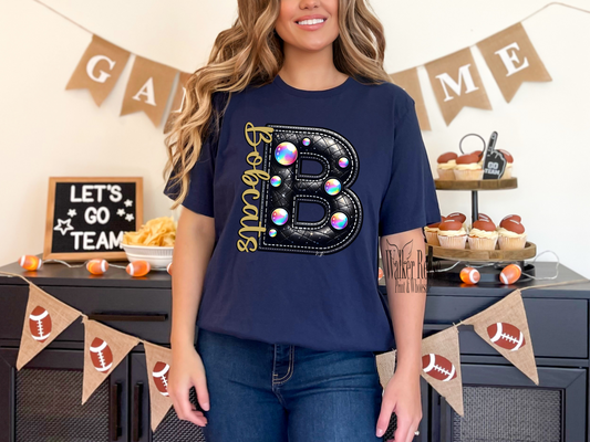 Diamond Luxe BOBCATS Tee