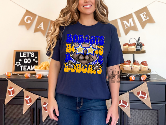 Star Spangled BOBCATS Tee