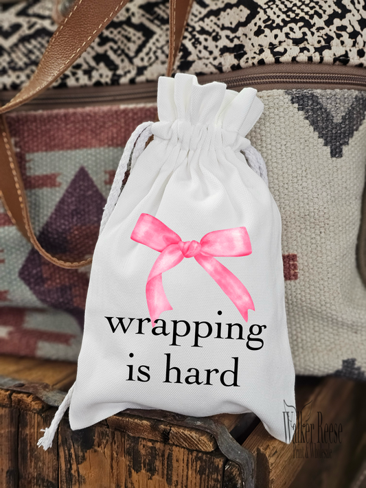 Wrapping Is Hard Gift Bag