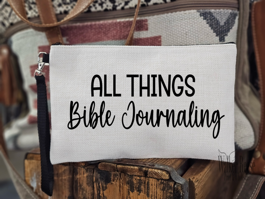 All Things Bible Journaling Pencil Bag