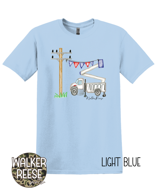 USA Bucket Truck Tee