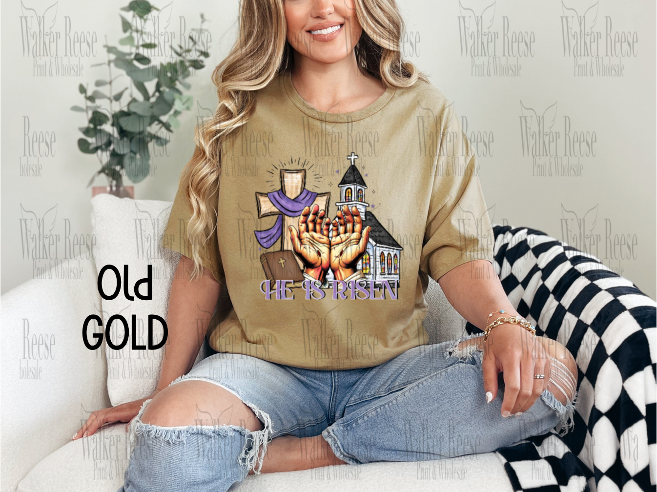 He is Risen Church Tee