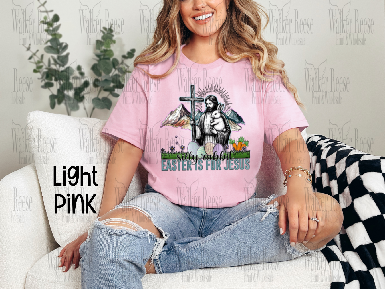 Silly Rabbit Easter is for Jesus Tee