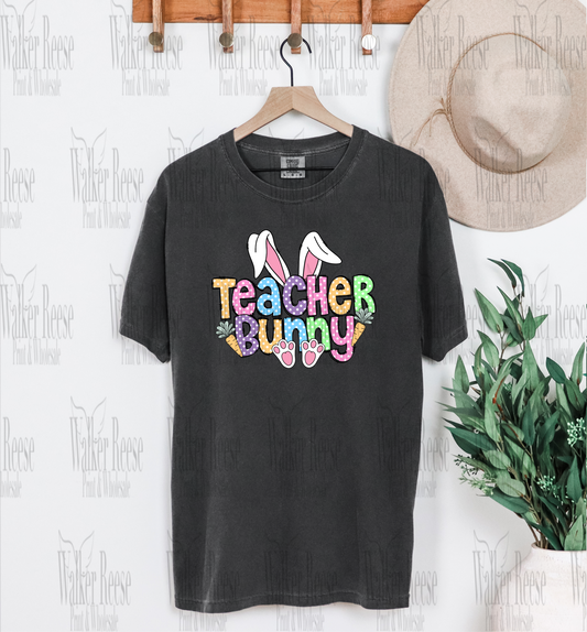 Teacher Bunny Tee