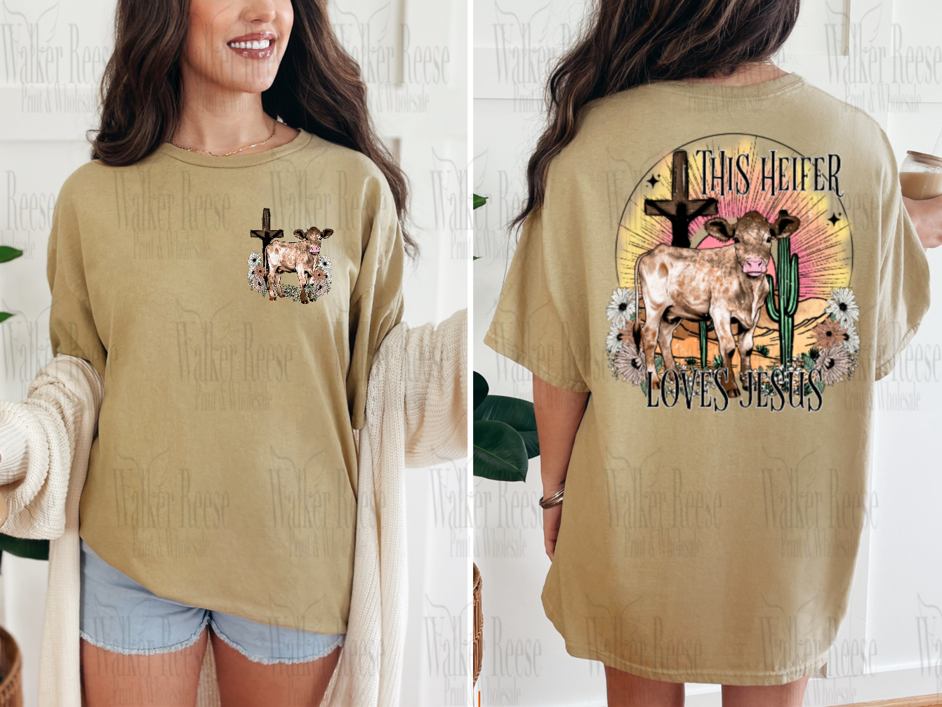 This Heifer Loves Jesus Tee #2