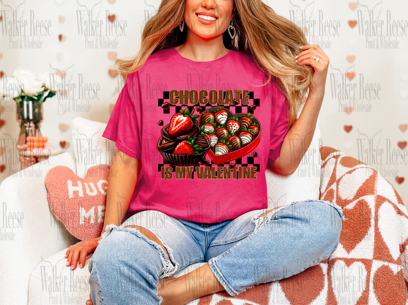 Chocolate Is My Valentine Tee