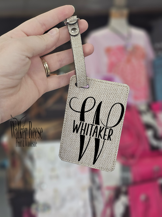 WHITAKER Luggage Bag Tag