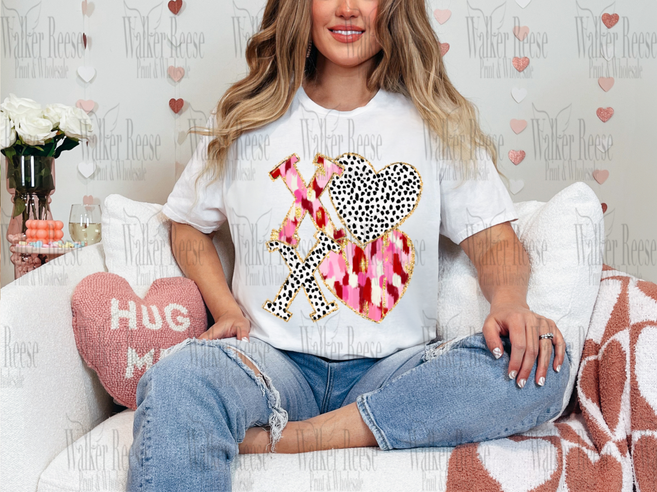 Painted Dottie XO Valentine Tee