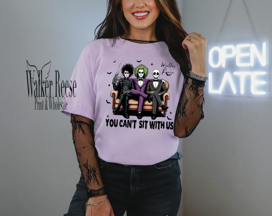 You Can't Sit With Us Halloween Tee