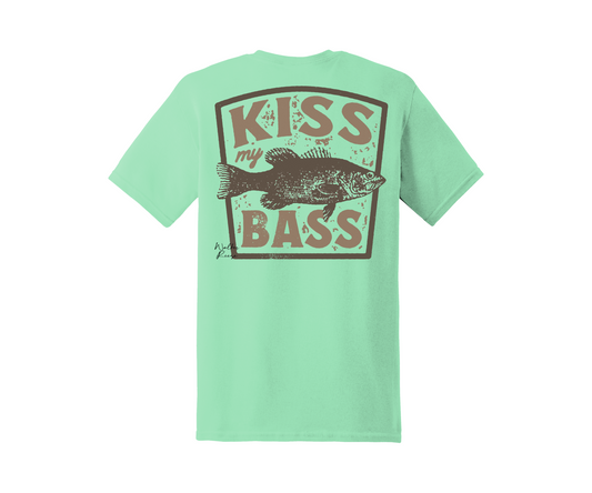 Kiss My Bass Fishing Tee