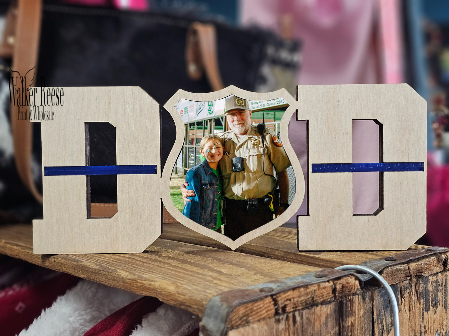 Law Enforcement Officer DAD Photo Frame