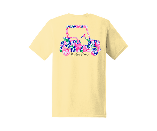 LillyP Preppy Golf Cart Logo Tee