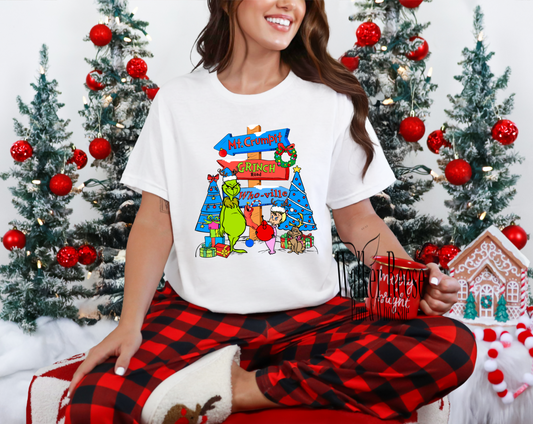 Blue Christmas Tee