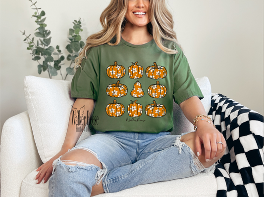 Floral Pumpkins Tee