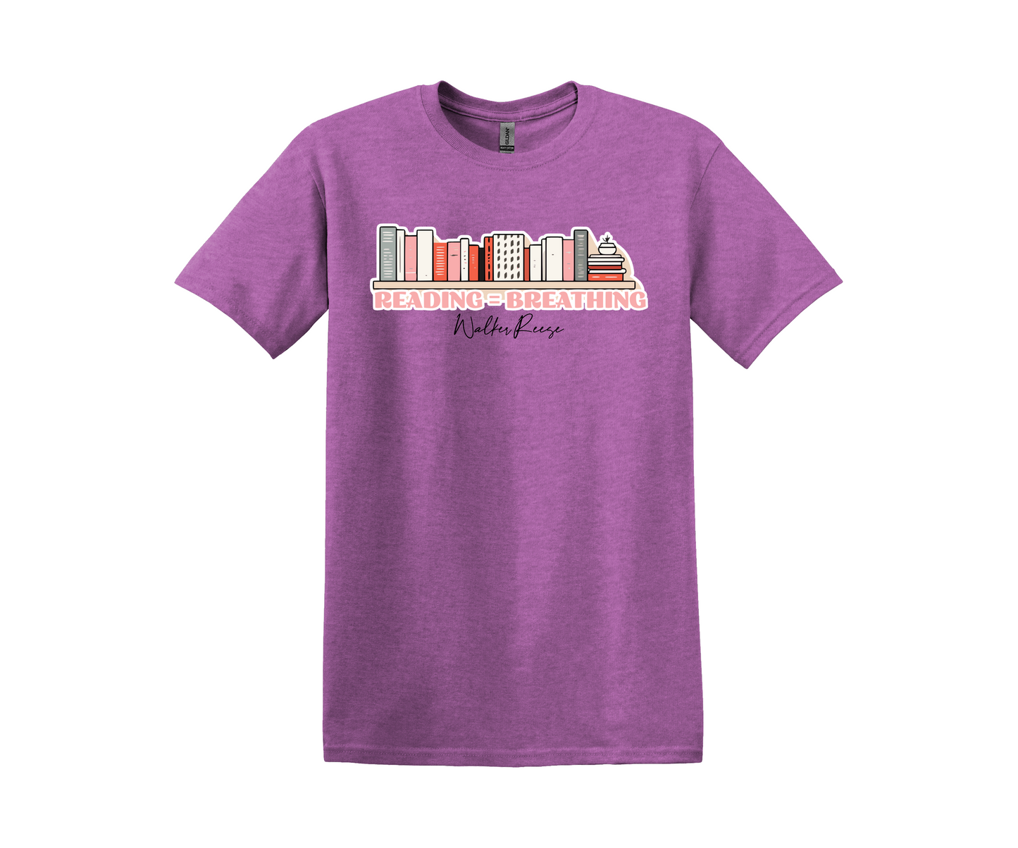 Reading = Breathing Tee