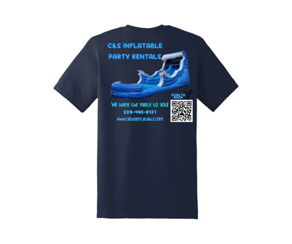 C&S INFLATABLE PARTY RENTALS BUSINESS TEE