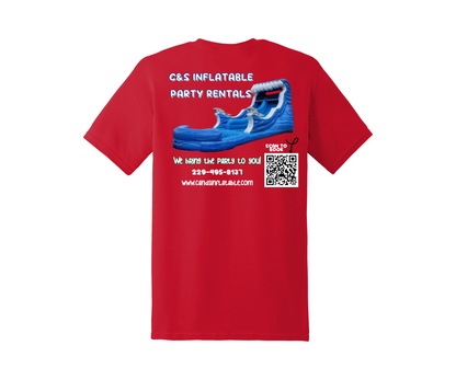 C&S INFLATABLE PARTY RENTALS BUSINESS TEE