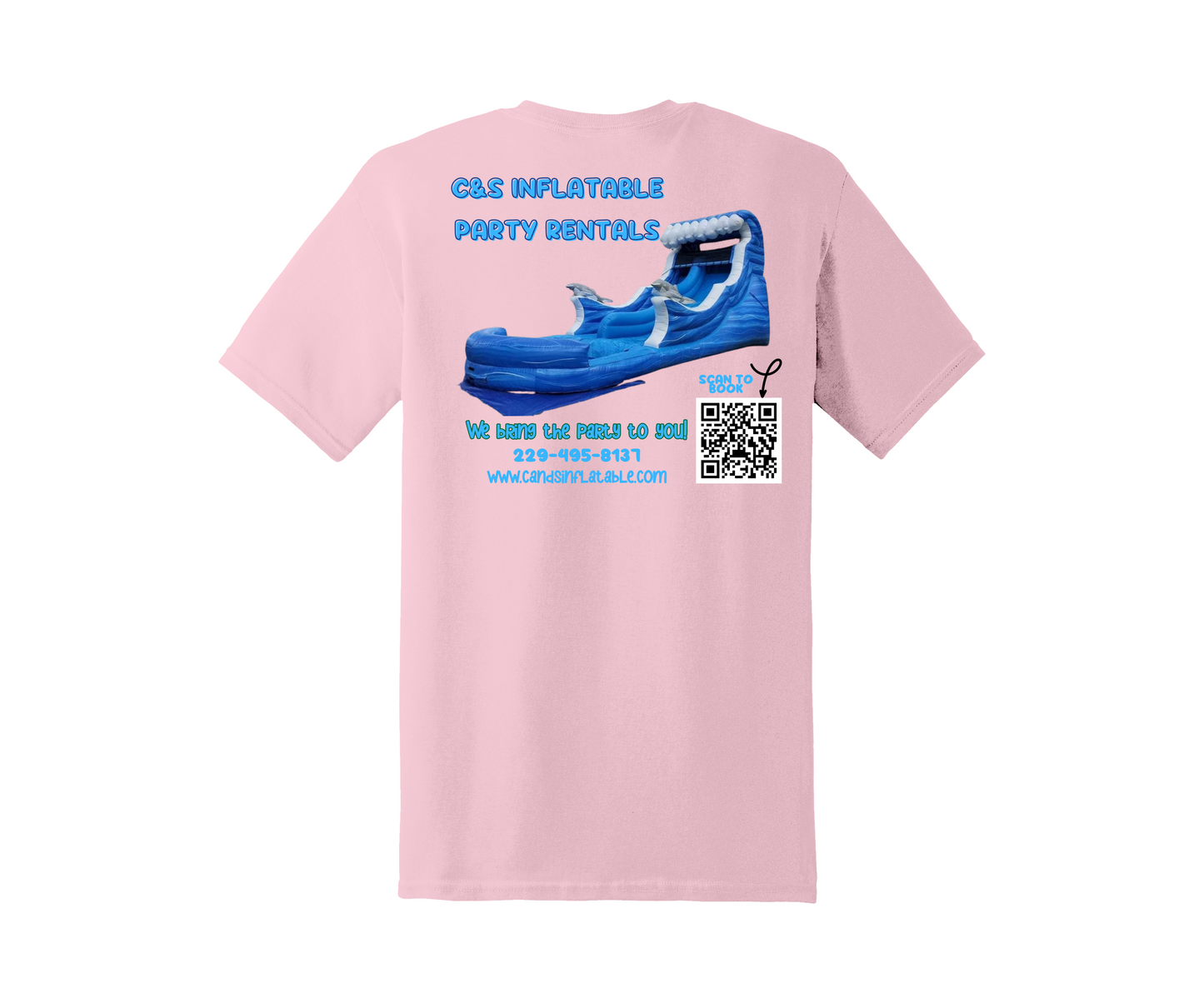 C&S INFLATABLE PARTY RENTALS BUSINESS TEE
