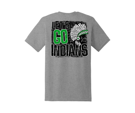 Let's Go Indians Tee