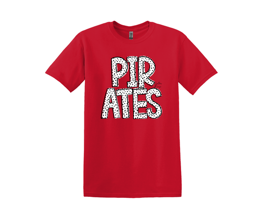 PIRATES Dottie Font Tee