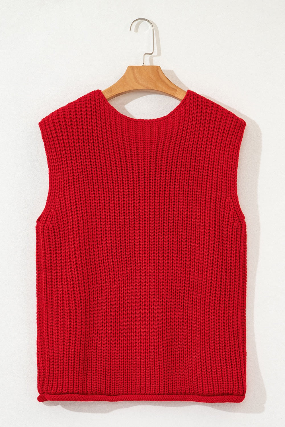 Chunky Knit Sweater Vest RTS