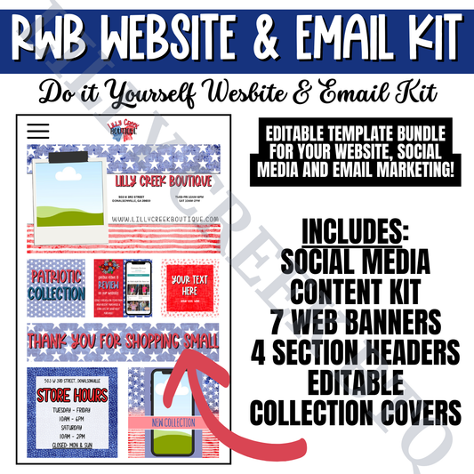 RWB WEBSITE & EMAIL KIT