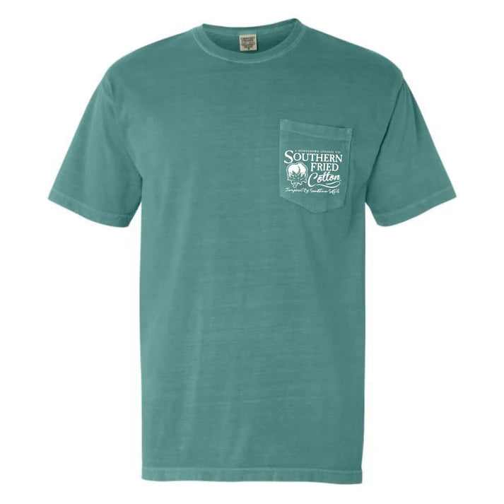 Small Town SoFriCo Tee in Seafoam