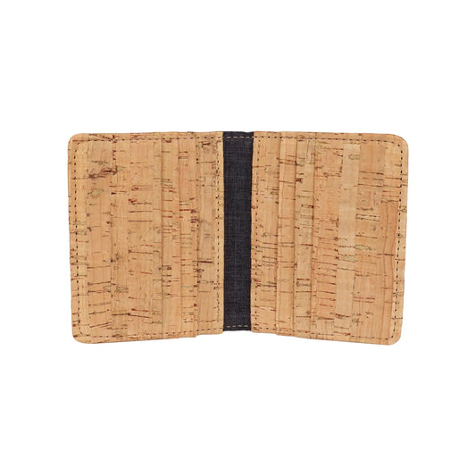 Cork Vertical Bifold Wallet