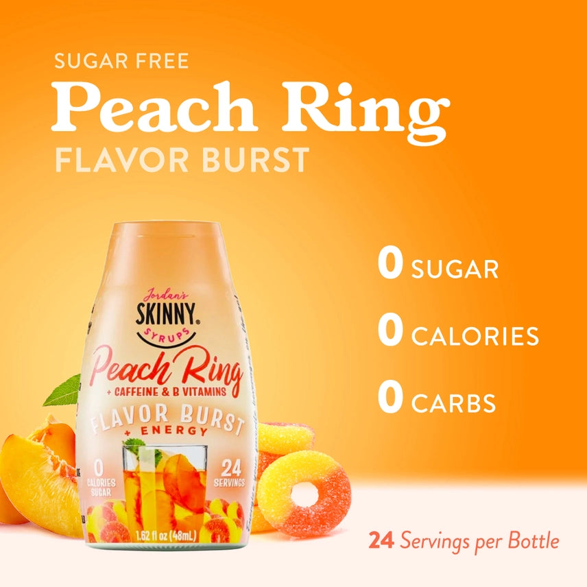 Flavor Burst - Sugar Free Peach Ring + Energy