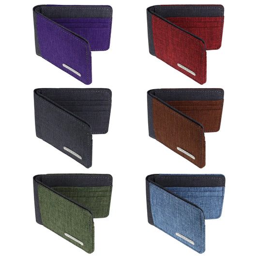 Fabric Bifold Wallet