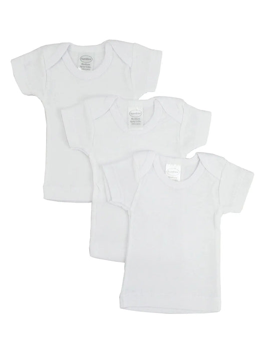 Preemie Short Sleeve Lap Tee - White