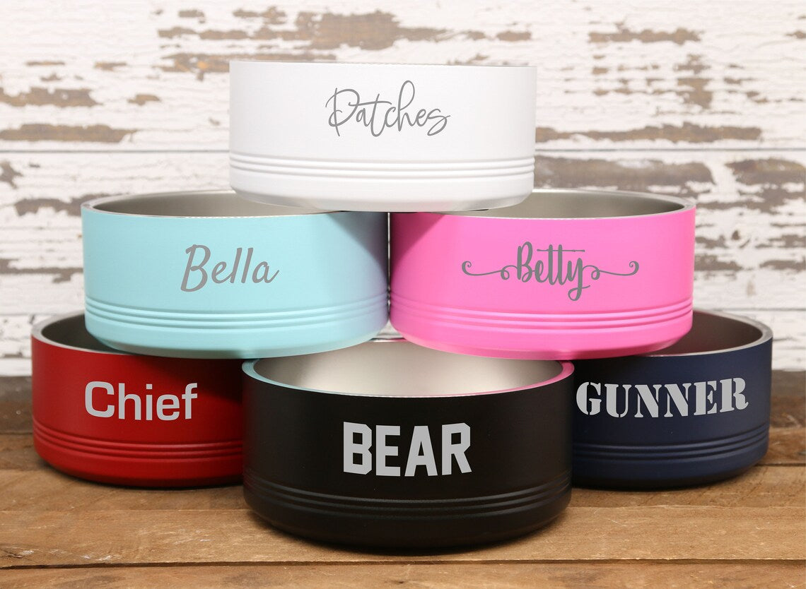 Personalized Pet Bowl