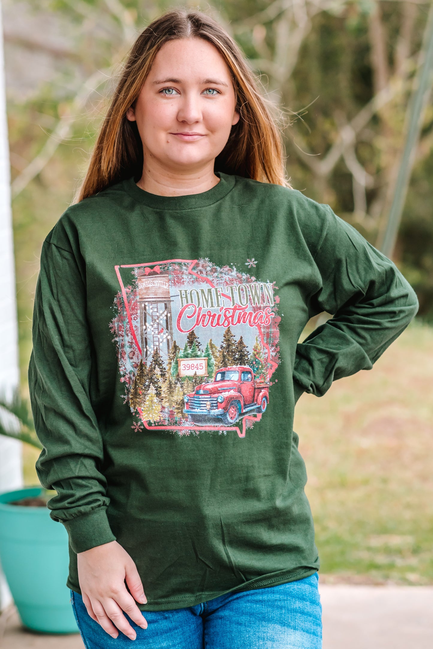 Hometown Christmas Donalsonville, GA Tee