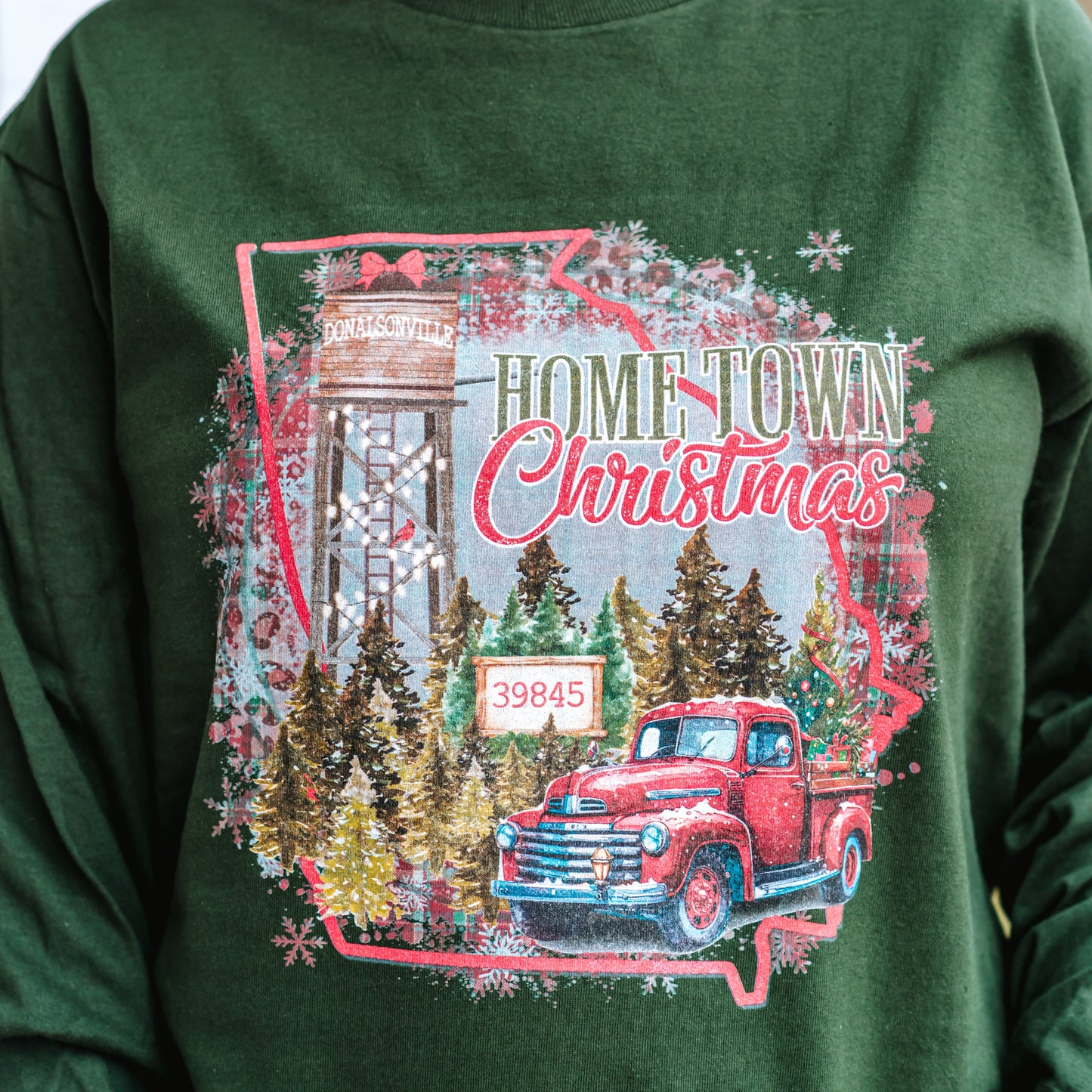 Hometown Christmas Donalsonville, GA Tee