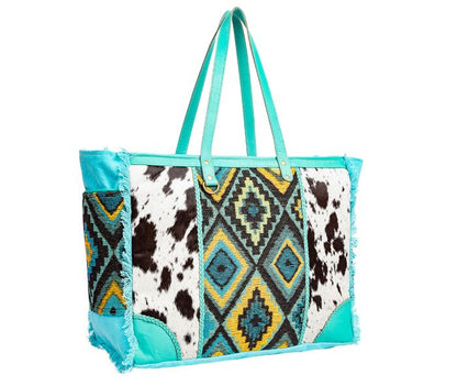 Tonga Ridge Weekender Bag in Turquoise