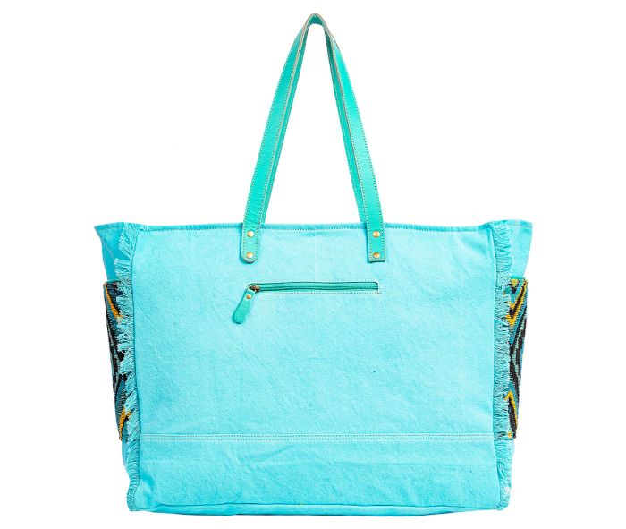 Tonga Ridge Weekender Bag in Turquoise