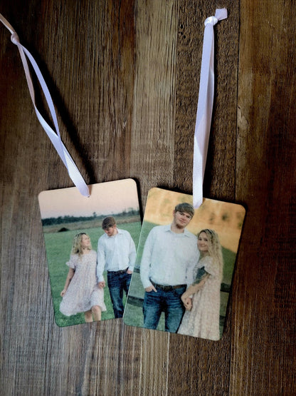 Personalized Photo Felt Car Air Freshener