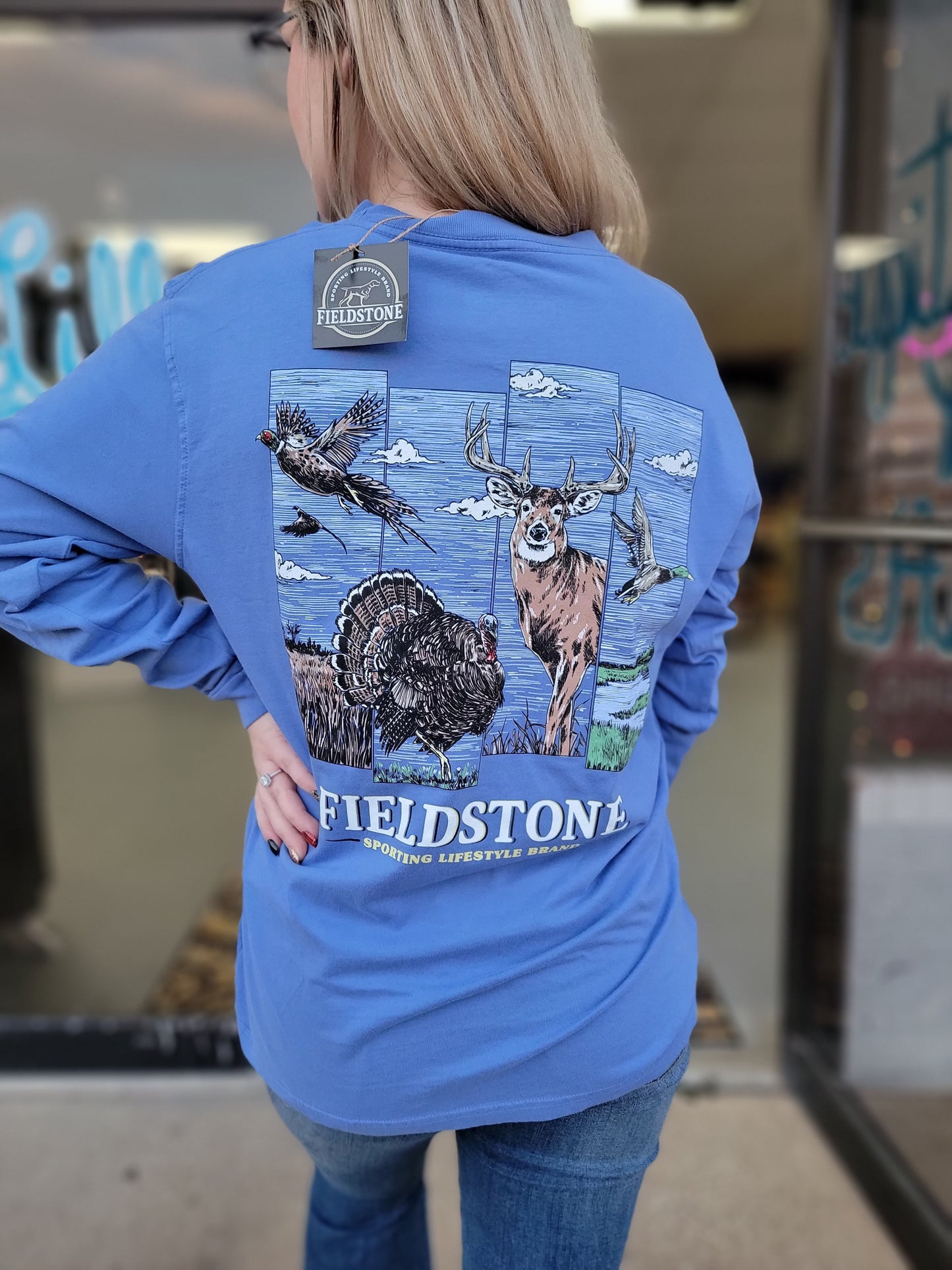 Hunting Season Fieldstone Long Sleeve Tee