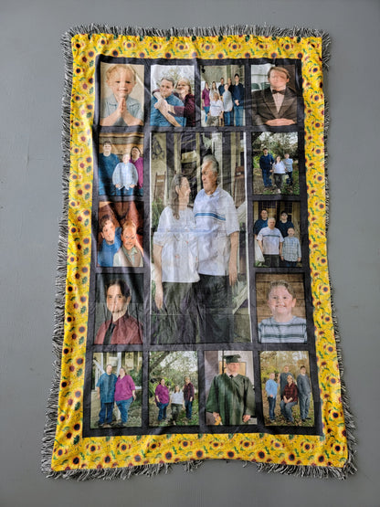 Personalized Photo Blanket