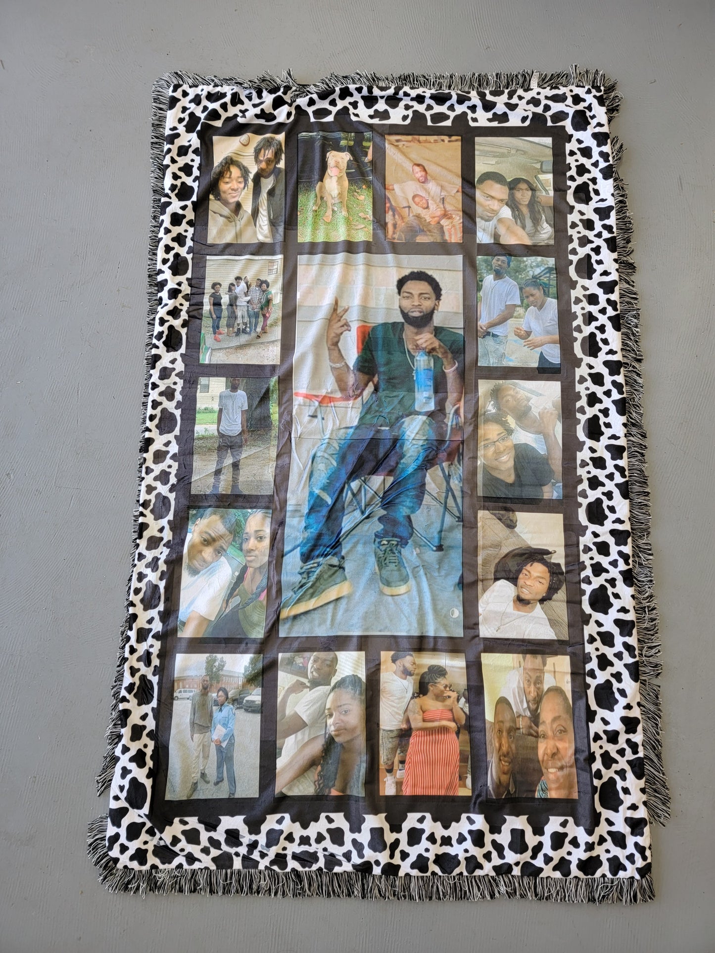 Personalized Photo Blanket