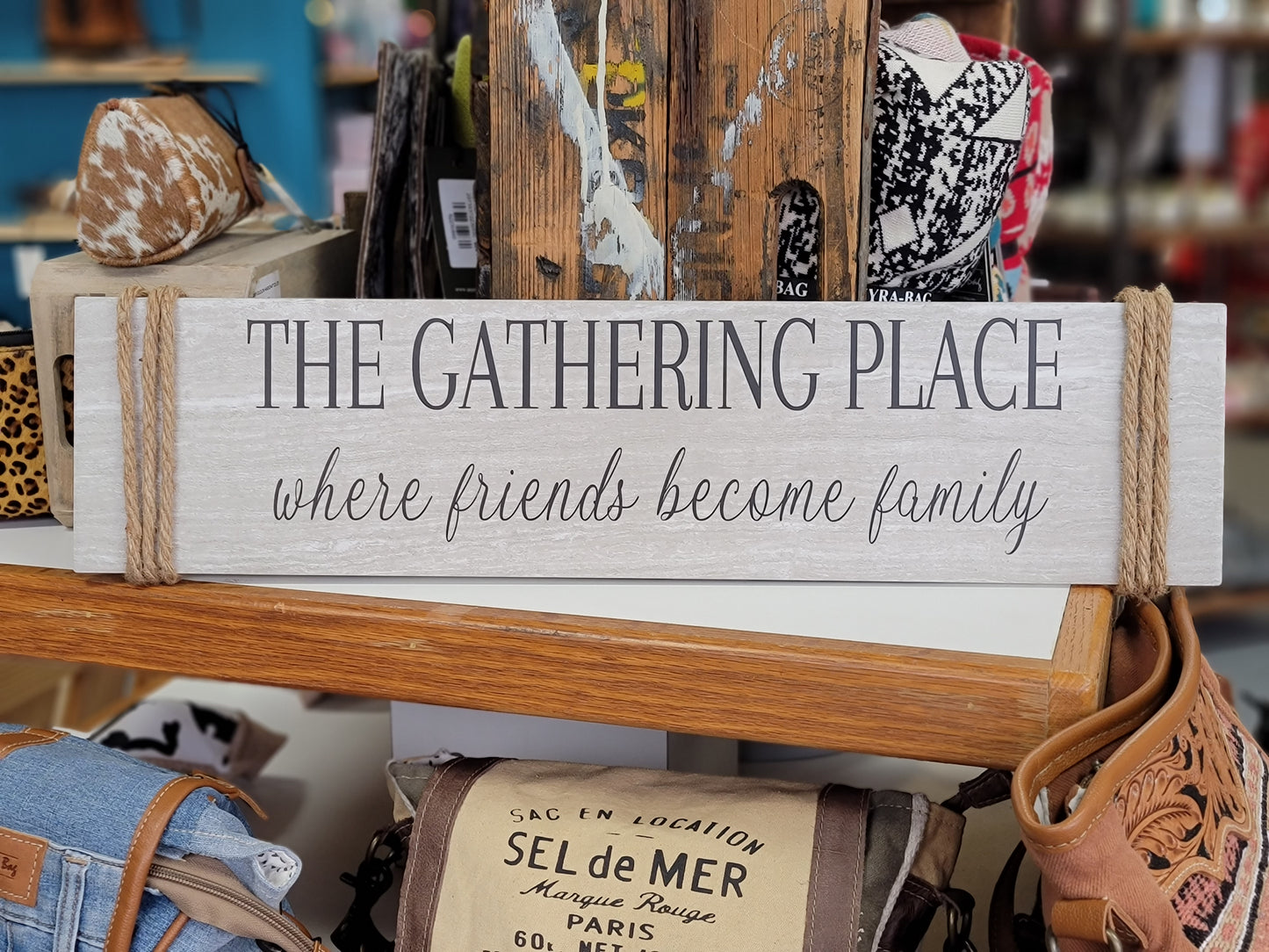 THE GATHERING PLACE SIGN