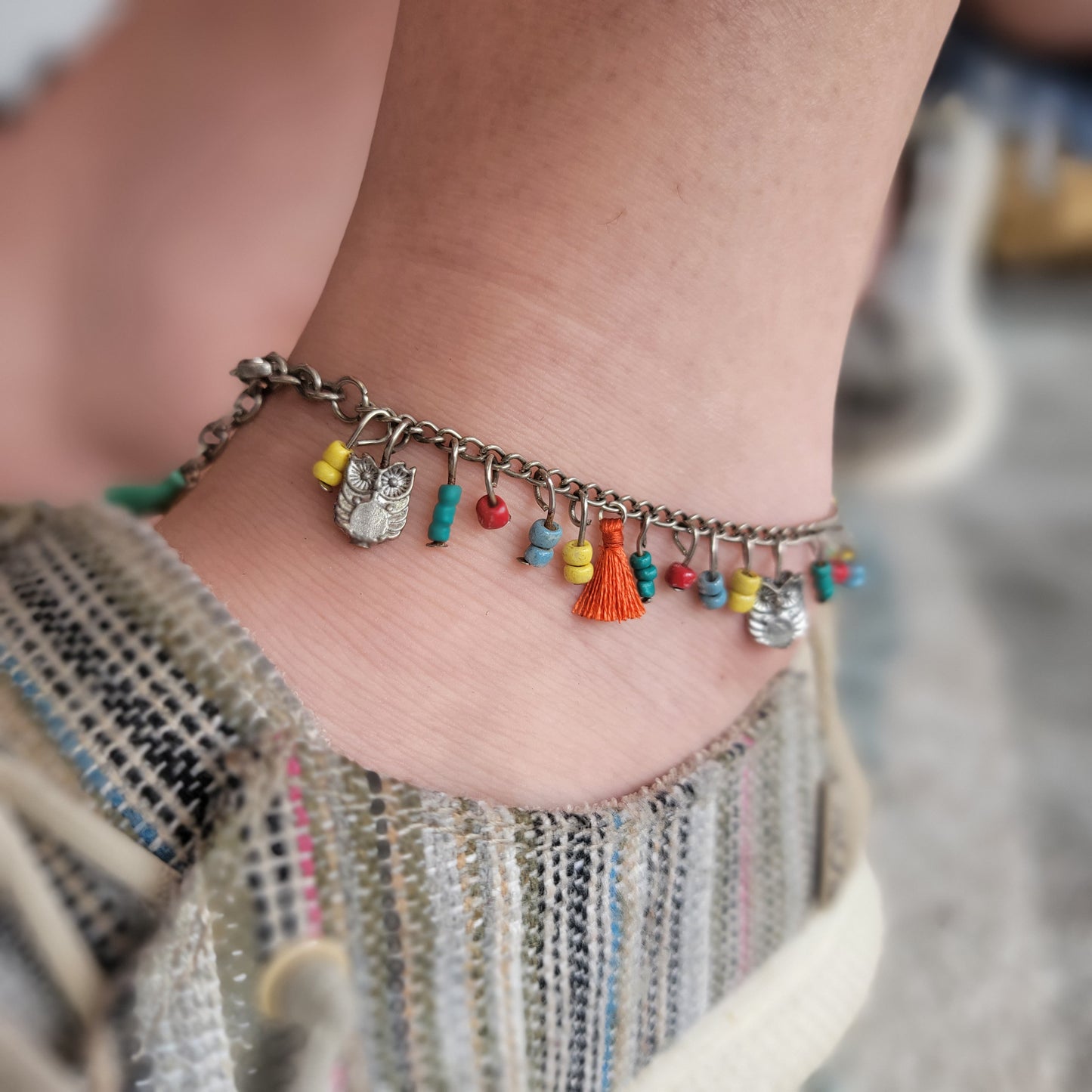 Inferno Owl Anklet