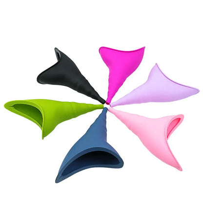 Female Urinal Funnel Soft Silicone Standing Urinals