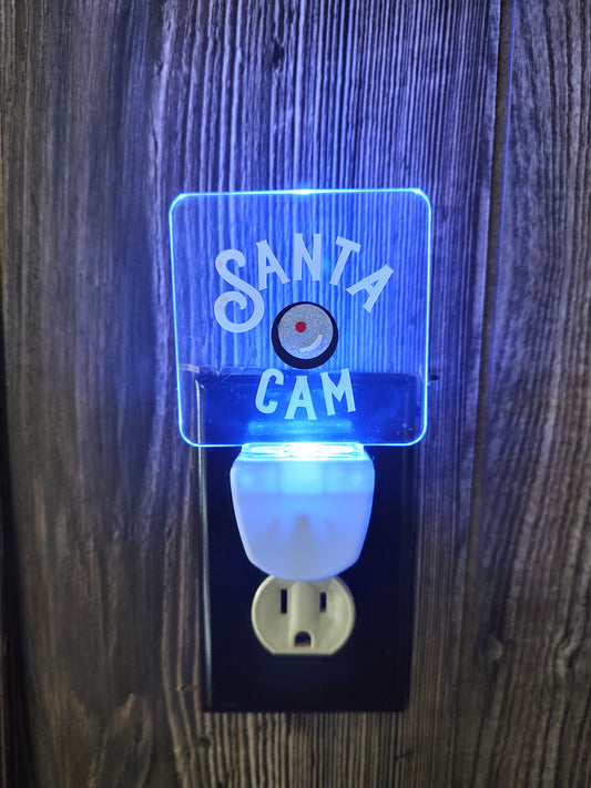 Christmas Cam Nightlight | Blue