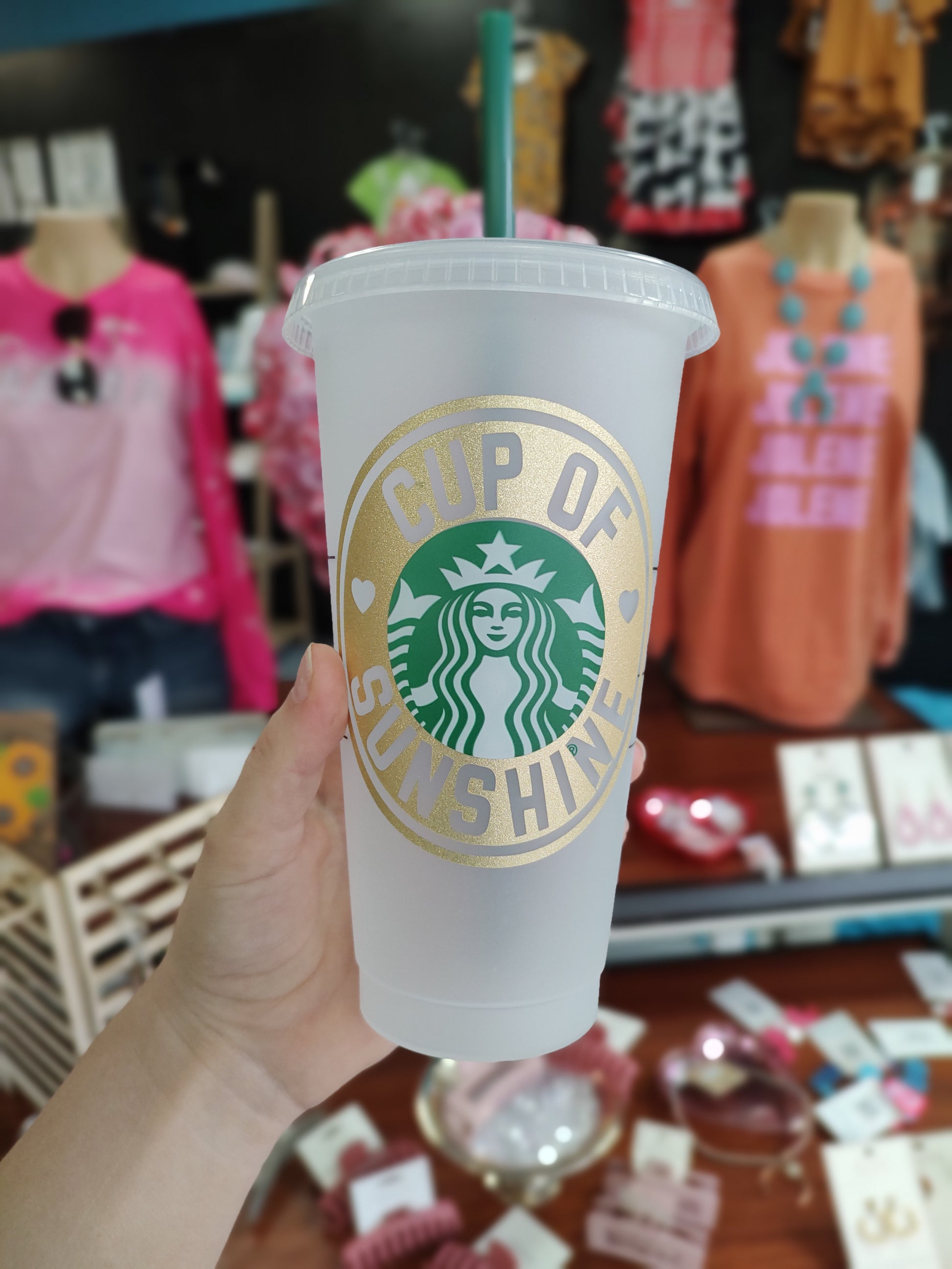 Christmas Polka Dots Cold Starbucks Tumbler